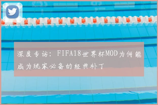 深度专访：FIFA18世界杯MOD为何能成为玩家必备的经典补丁